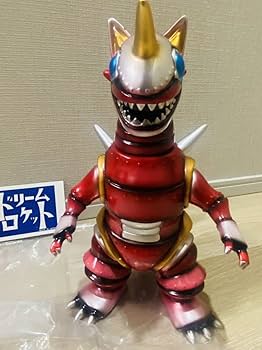 セール2023】 ヤフオク! - ドリームロケット 怪獣ロボット 青 ソフビ